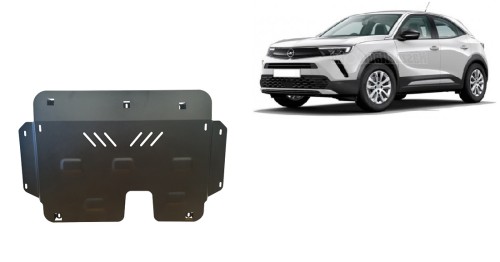 Acier plaque couvercle cache protection moteur Opel Vauxhall Mokka X (2019-2026)