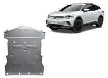 Aluminium plaque couvercle cache protection moteur Volkswagen ID (2021-2026)