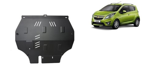 Stalowa Osłona pod silnik Chevrolet Spark (2009-2026)