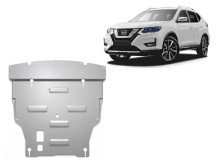 Aluminium plaque couvercle cache protection moteur Nissan X-Trail (2014-2021)