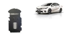 Acier plaque couvercle cache protection de Catalyseur Toyota Corolla Verso (2013-2018)