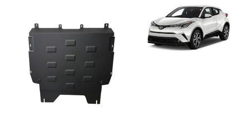 Acier plaque couvercle cache protection moteur Toyota C-HR (2016-2023)
