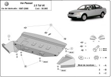 Acier plaque couvercle cache protection moteur Volkswagen Passat (1997-2000)