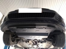Stalowa Osłona pod silnik Skoda Superb - reczna skrzynia biegow (2015-2024)