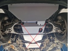 Aluminium Osłona chłodnicy Volkswagen Amarok (2022-2026)