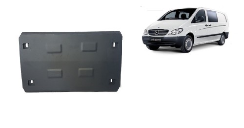 Stalowa Osłona pod silnik Mercedes Vito W639 - 2.2 D 4x2, 4x4 (2003-2014)