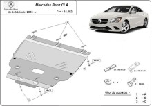 Acier plaque couvercle cache protection moteur Mercedes Citan (2013-2019)