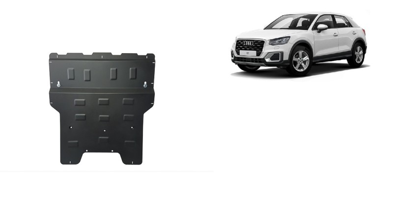 Acier plaque couvercle cache protection moteur Audi Q2 (2016-2020)