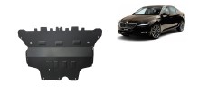 Stalowa Osłona pod silnik Skoda Superb - reczna skrzynia biegow (2015-2024)