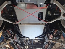 Stalowa Osłona skrzyni biegów Volkswagen Amarok - Aluminium (2022-2026)