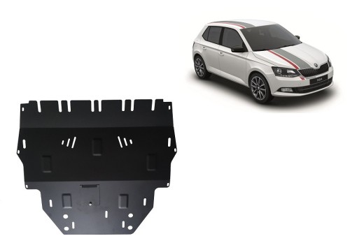 Stalowa Osłona pod silnik Skoda Fabia 3 Diesel (2015-2021)