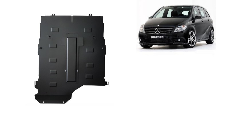 Acier plaque couvercle cache protection moteur Mercedes C-Class W205 (2005-2011)