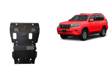 Acier plaque couvercle cache protection moteur Toyota Land Cruiser (2009-2023)