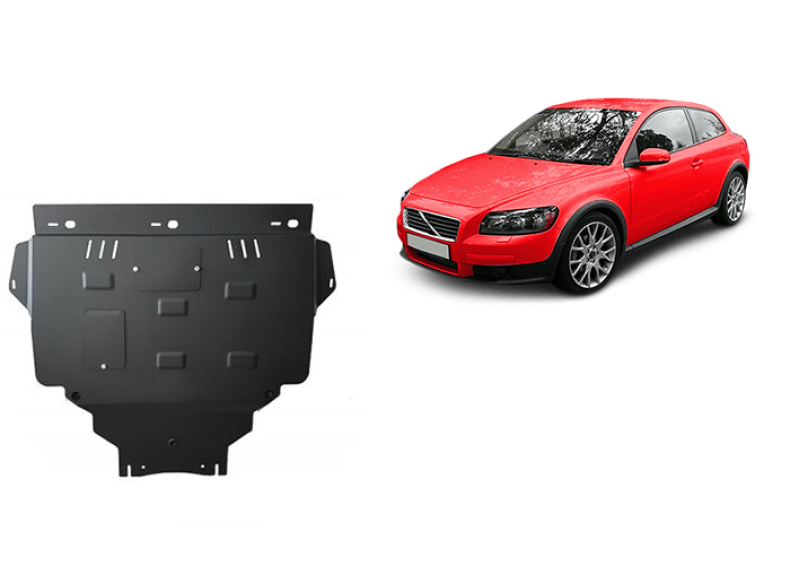 Acier plaque couvercle cache protection moteur Volvo S60 (2006-2013)