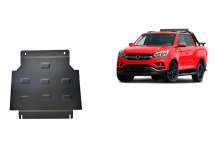 Stalowa Osłona skrzyni biegów Ssangyong Musso Grand (2018-2026)