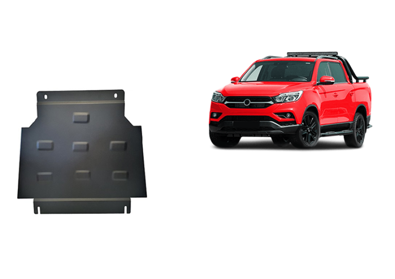 Stalowa Osłona skrzyni biegów Ssangyong Musso Grand (2018-2026)