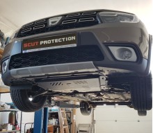 Acier plaque couvercle cache protection moteur Dacia Logan I (2005-2012)