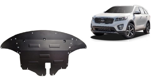 Stalowa Osłona pod silnik Kia Sorento UM (2012-2020)