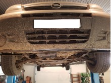 Acier plaque couvercle cache protection moteur Opel Zafira B (2001-2011)