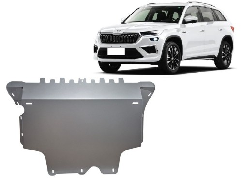 Aluminium Osłona pod silnik Skoda Kodiaq (2024-2026)