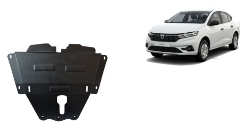 Stalowa Osłona pod silnik Dacia Logan (2021-2026)