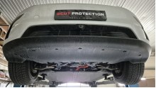 Aluminium plaque couvercle cache protection moteur Tesla Model Y (2024-2026)