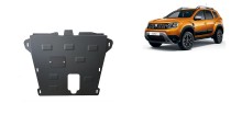 Acier plaque couvercle cache protection moteur Dacia Duster (2018-2024)
