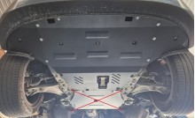 Acier plaque couvercle cache protection moteur Hyundai Santa Fe (2018-2023)