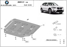Stalowa Osłona pod silnik BMW X1 F48 (2015-2022)