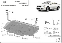 Acier plaque couvercle cache protection moteur Volkswagen Eos (2006-2015)