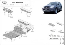 Aluminium Osłona pod silnik Toyota 4Runner (2002-2009)