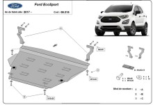 Acier plaque couvercle cache protection moteur Ford EcoSport (2017-2026)