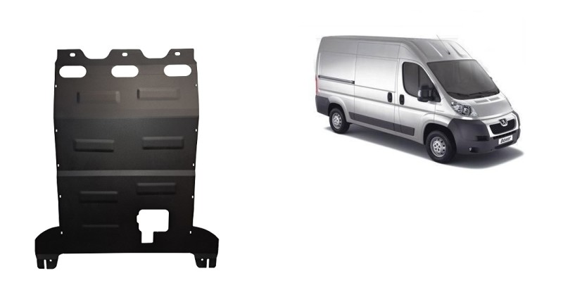 Acier plaque couvercle cache protection moteur Peugeot Boxer (2016-2026)