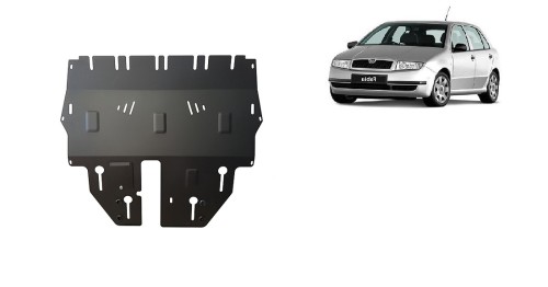 Stalowa Osłona pod silnik Skoda Fabia 1 (1999-2007)
