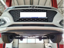Acier plaque couvercle cache protection moteur Hyundai i20 (2015-2020)