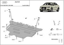Aluminium Osłona pod silnik Audi A3 (2012-2020)