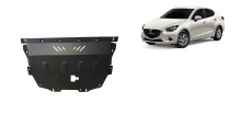 Acier plaque couvercle cache protection moteur Mazda 2 (2014-2026)