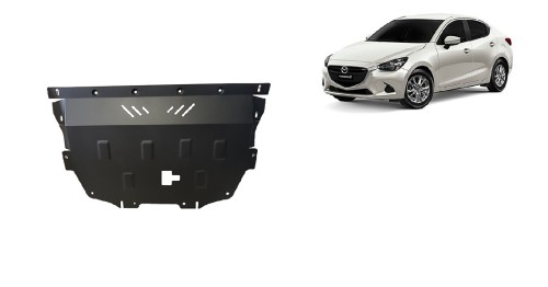 Stalowa Osłona pod silnik Mazda 2 (2014-2026)
