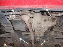 Stalowa Osłona pod silnik Fiat Punto (2006-2018)