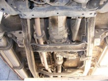 Acier plaque couvercle cache protection moteur Mitsubishi Lancer (2005-2015)