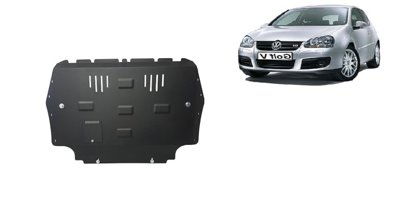 Acier plaque couvercle cache protection moteur VW Jetta (2004-2010)