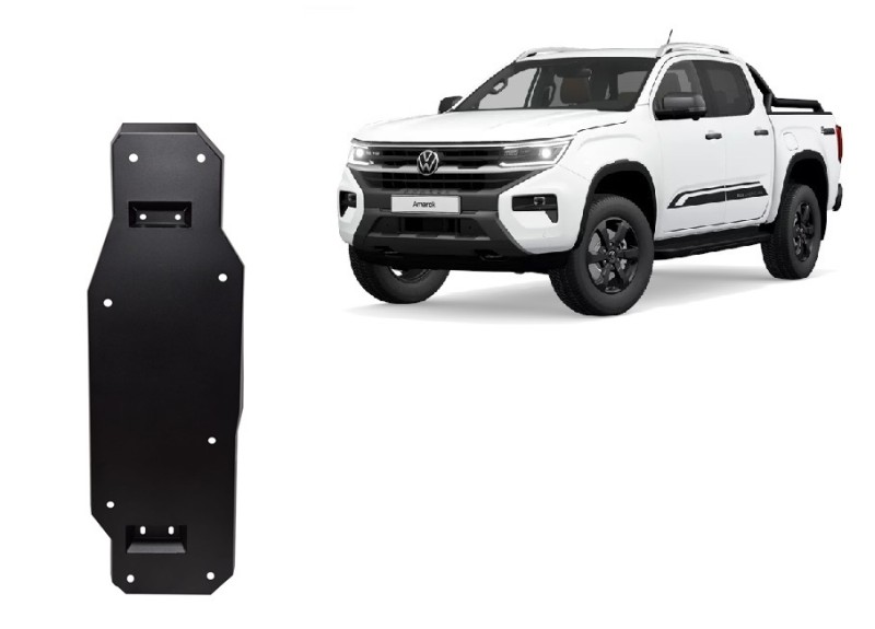 Stalowa Osłona zbiornika paliwa Volkswagen Amarok 2 (MB3G9A147CF; 2643728) (2022-2026)