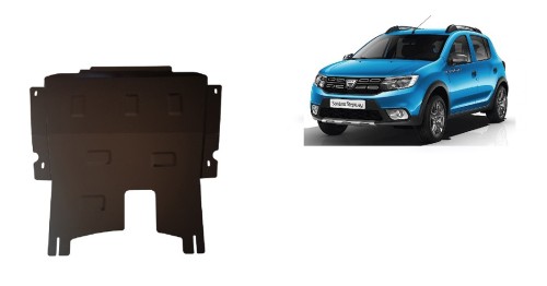 Stalowa Osłona pod silnik Dacia Sandero 2 Stepway (2012-2020)