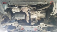 Acier plaque couvercle cache protection moteur Volvo S40 (2012-2019)