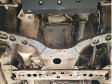 Acier plaque couvercle cache protection boîte de vitesses Mercedes X-Classe (2017-2020)