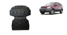 Acier plaque couvercle cache protection moteur Kia Sportage (2001-2006)