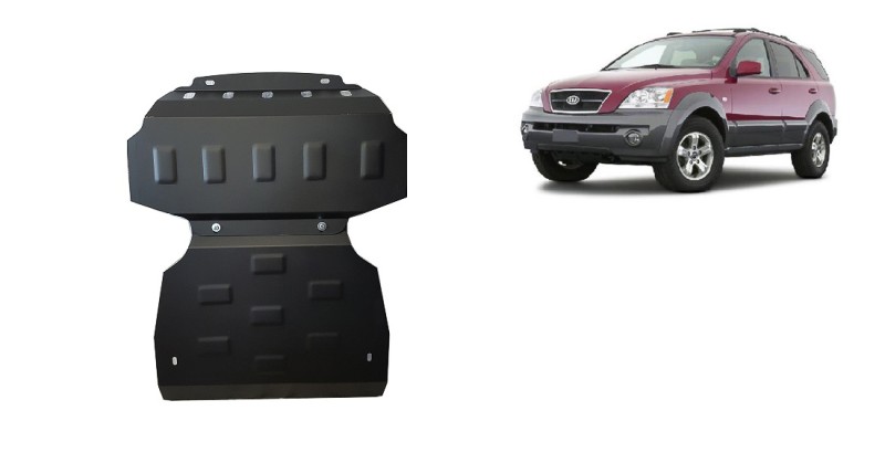 Acier plaque couvercle cache protection moteur Kia Sportage (2001-2006)