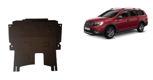 Stalowa Osłona pod silnik Dacia Logan MCV Stepway (2012-2020)