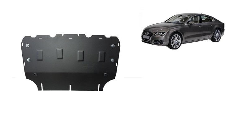Acier plaque couvercle cache protection moteur Audi A7 (2011-2018)
