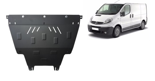 Acier plaque couvercle cache protection moteur Opel Zafira B (2001-2014)